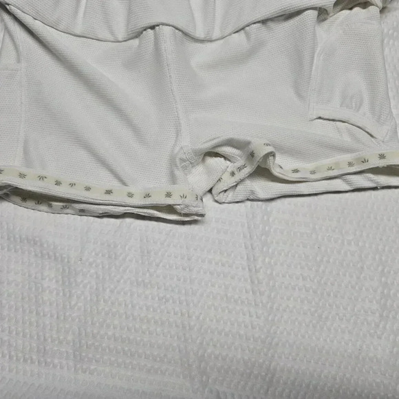 ATHLETA S Women's Ace Mesh Tennis Skort Small Bright White Pickleball Golf Skirt - Picture 5 of 10